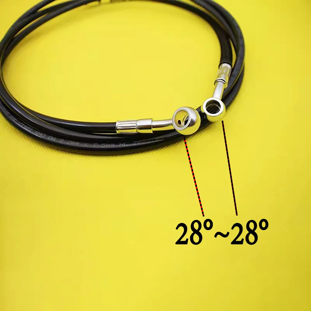 10cm~500cm Motorcycle Brake Cl - đánh giá và giá Flexible Hose Braided