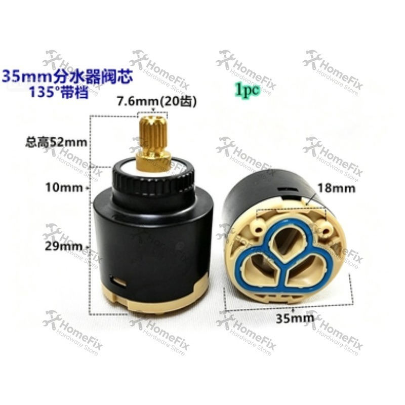 1Pcs Ceramic Valve Core 28mm 3 - đánh giá và giá Basin Mixer Cartridge