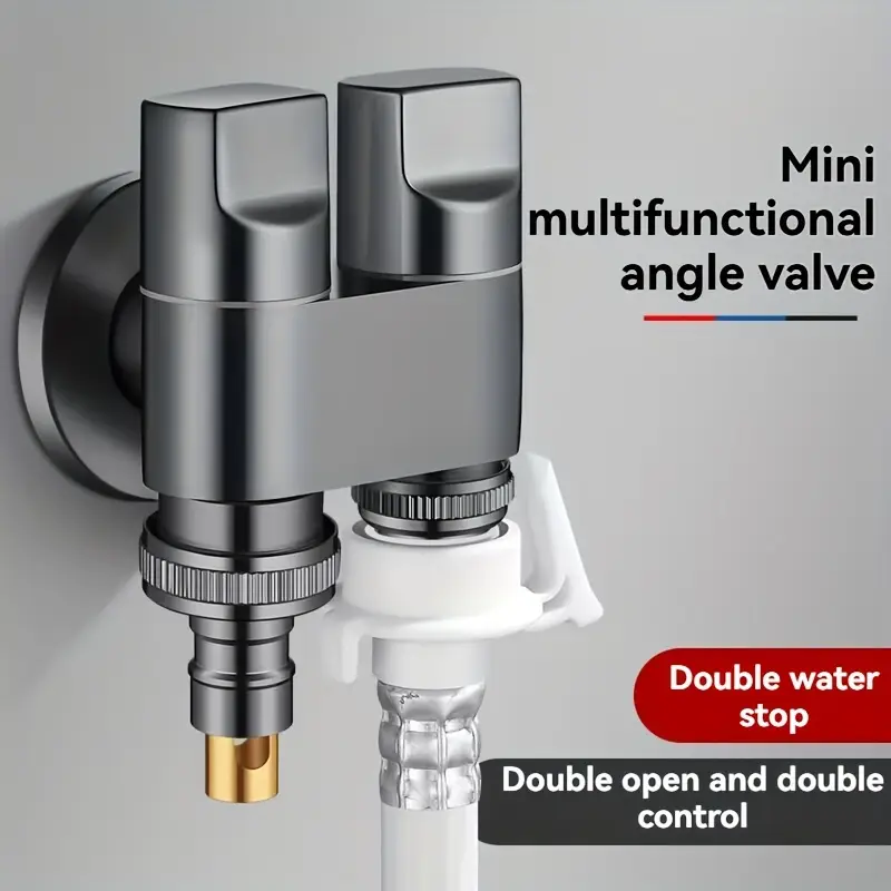 Stainless steel double outlet  - đánh giá và giá Toilet Fill Valve