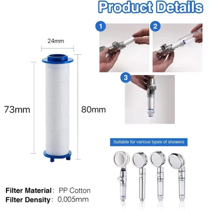 10Pcs Shower Head Replacement  - đánh giá và giá Shower Valve Cartridge
