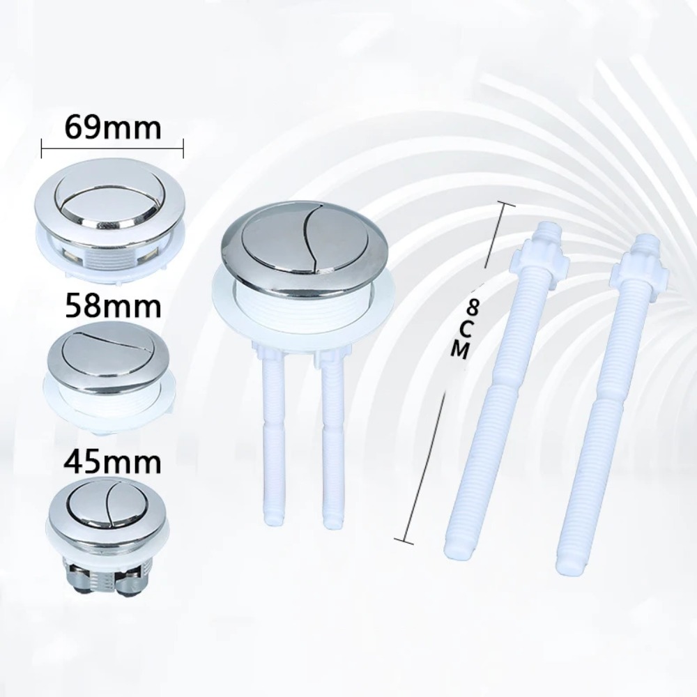 38/48/58MM Dual Push Button Un - đánh giá và giá Toilet Fill Valve