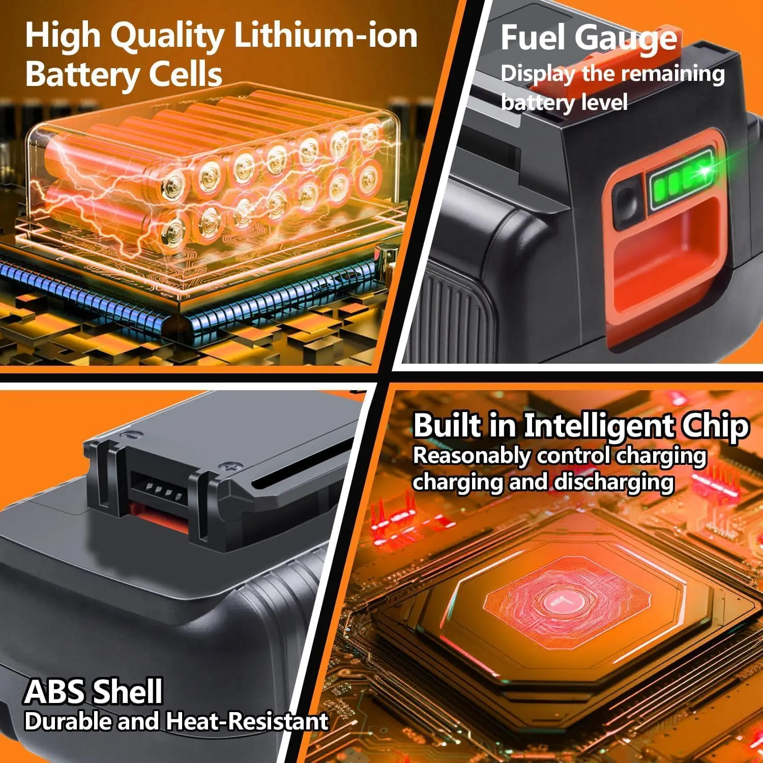 40V 4000mAh Lithium-Ion Batter - đánh giá và giá Black+Decker Tool Cordless